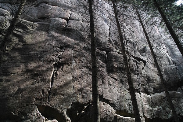 Photo: The amazing bullet granite at Hallinden