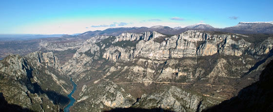Photo: The Verdon gorge